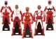 Power Ranger Sentai Key Set. 
