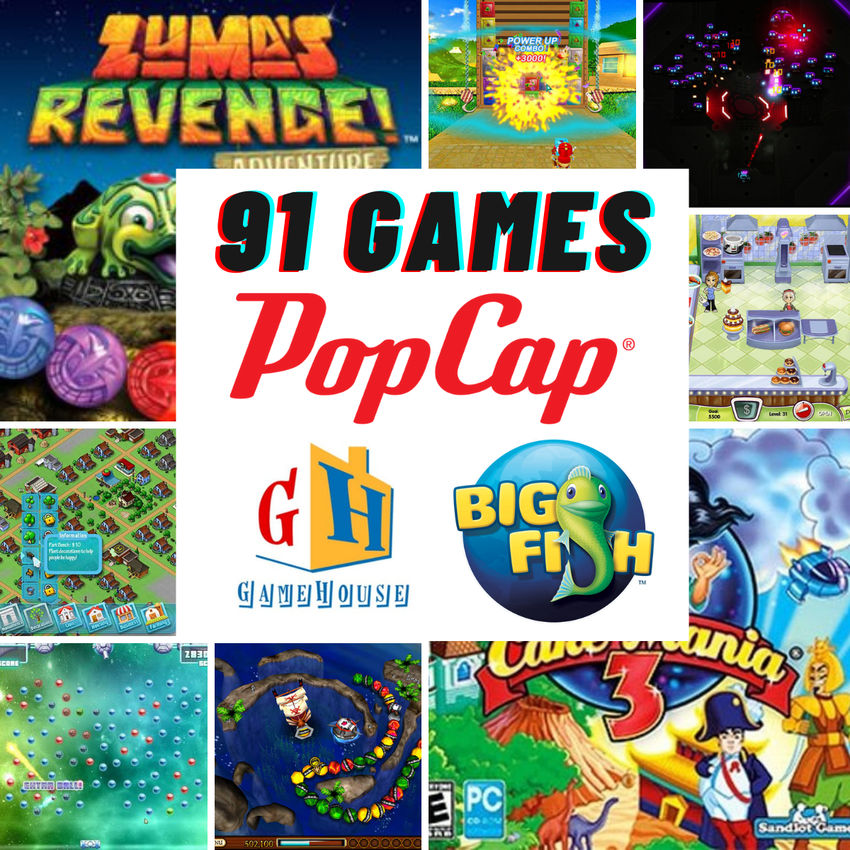 game popcap pc
