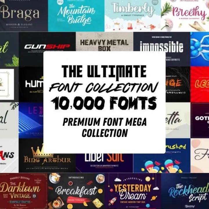 Windows 11 & MacOS Fonts - The Best Font Collection 2023 | Lazada PH