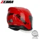 Zebra Motorcycle half face Helmet 3/4 Motor Dual Visor half face Helmet For Riding Gear Free Visor THRSTFLASK YM-902 Solid. 