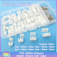 10sets KF2510 3Pin Connector Kits 2.54mm Male Pin Header+Terminal+Female C9