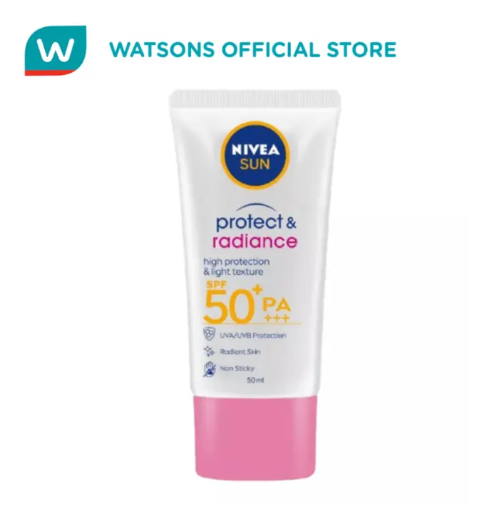 NIVEA Sun Protect & Radiance Daily Sun Protection Face Cream 50ml