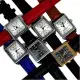 Casio Analog Square Black Dial Leather Watch for Women(Brown). 
