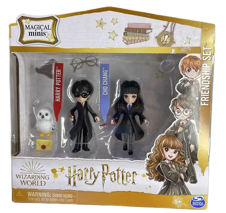 Harry Potter Wizarding World Magical Mini Friendship Pack Harry and Cho/ Ron Weasley and Ginny Weasley Playset