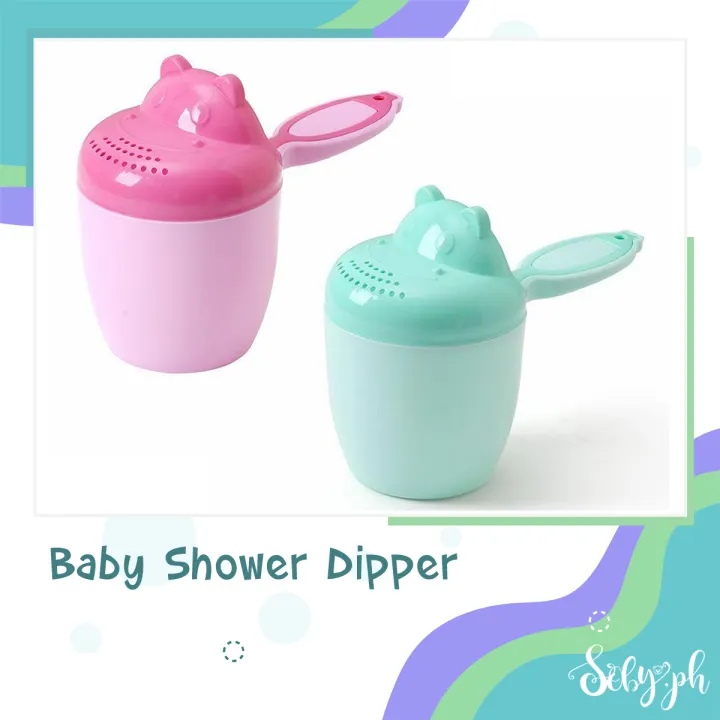 Soby Ph Baby Shower Dipper Toddler Infant Bathing Washing Cup Shampoo Cup Baby Shower Water Spoon Bath Tool Lazada Ph