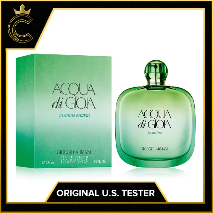 Giorgio Armani Acqua Di Gioia Jasmine 100ml Original U S Tester Fragrance Perfume Cologne Perfume Long Lasting Scent Perfume For Men Perfume For Women Lazada Ph