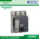 Compact NS Circuit Breaker NS1600N, 50 kA at 415 VAC, Micrologic 2.0 trip unit, 1600 A, fixed,3 poles 3d by Schneider Electric - Newbridge 33482. 