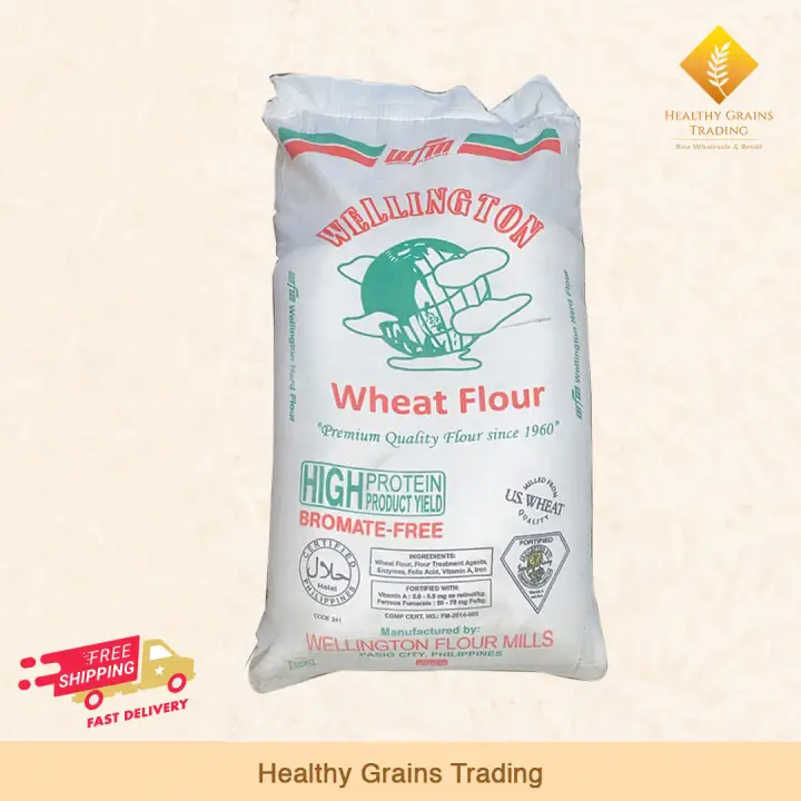 Wellington Wheat Bread Flour 25kg First Class Free Shipping Metro Manila Lazada Ph