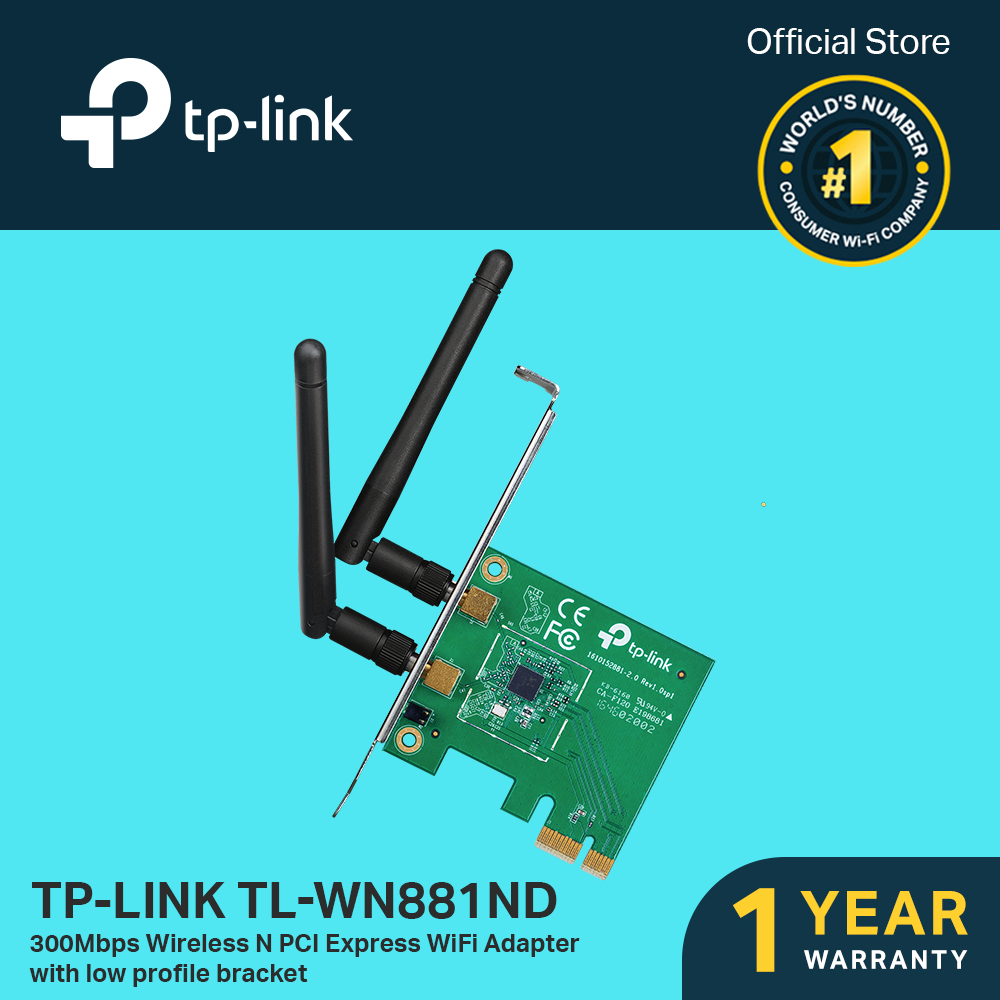tp link pci express adapter tl wn881nd