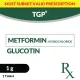 Rx: GLUCOTIN Metformin Tab 1g. 