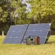 Flashfish 100W 18V Portable Solar Panel, Foldable Solar Charger with 5V USB 18V DC Output Compatible, Smartphones, Tablets and More. 