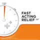 Strepsils Orange with Vitamin-C Medicine Lozenges Pack of 8s for Sore Throat and Itchy Throat. 