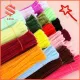 100PCS Fuzzy Wires | DIY Craft Stems | Colored Pipe Cleaners | Fuzzy Chenille Stems Twist Wire. 