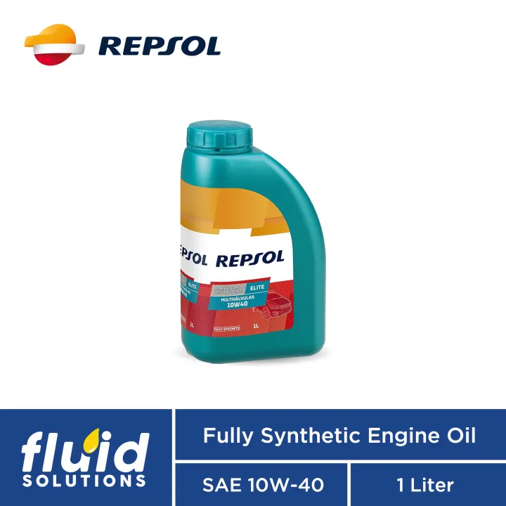 Repsol Elite Multivalvulas 10W-40 Fully Synthetic Engine Oil (1L)
