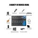 (Expedited delivery) Yamaha audio mixer 4 channel /7 channel F7 professional Bluetooth mixer  USB with reverb effect home. 