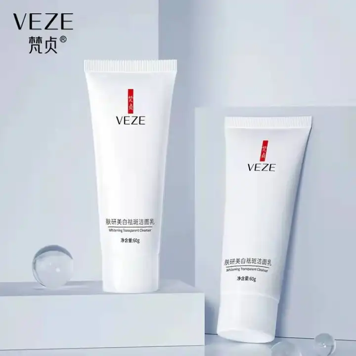 VEZE WHITENING TRANSPARENT CLEANSER 60G