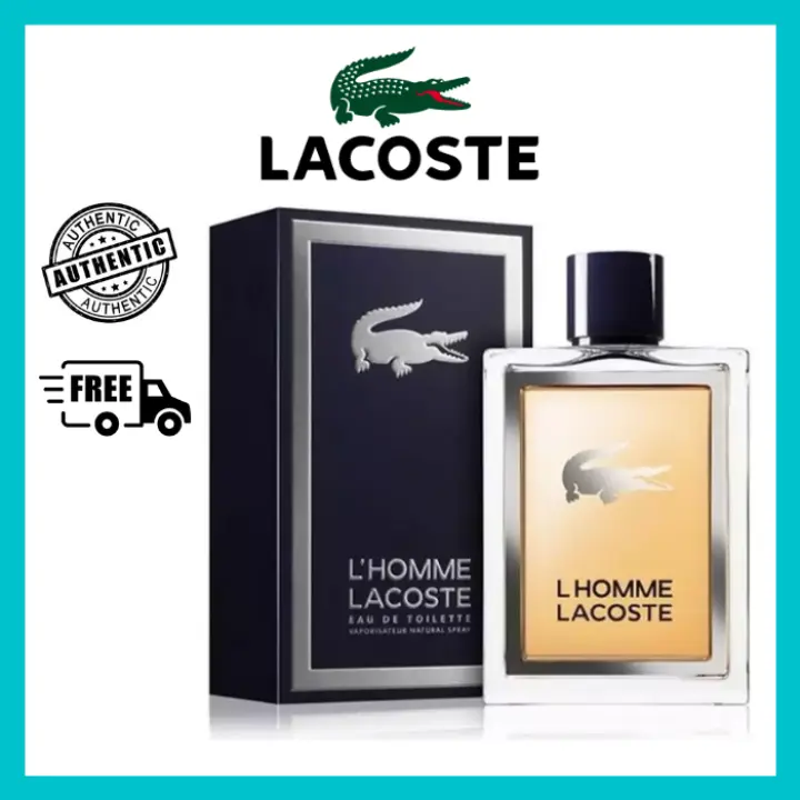 Lacoste L'Homme 100ml 100% Perfume For Men [POP Perfumes] | Lazada PH