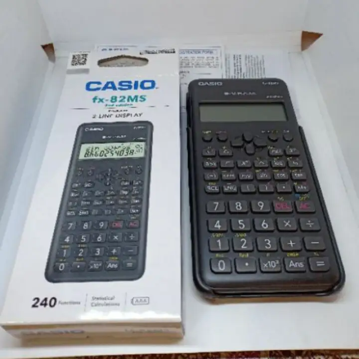 Original Casio fx-82MS / fx82MS / fx 82ms Scientific Calculator Latest EditionAE6