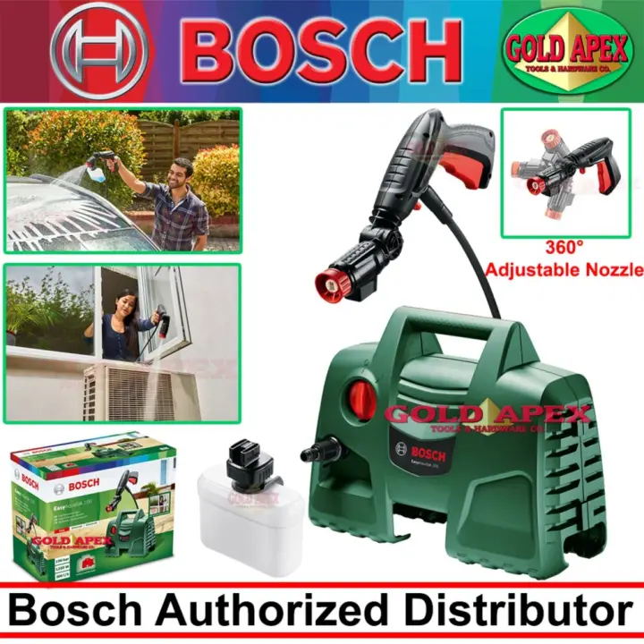 Bosch Easy Aquatak 100 Portable High Pressure Washer (w/ 360° Adjustable Nozzle)