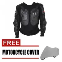 Pro Biker Motorcycle Full Body Protective Armor Jacket Spine Chest Shoulder Riding Gear Black With Free Wawawei Electric Cars Bicycle Motorcycle Cover Thicken Gray Lazada Ph