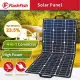 Flashfish 100W 18V Portable Solar Panel, Foldable Solar Charger with 5V USB 18V DC Output Compatible, Smartphones, Tablets and More. 