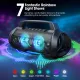 W-KING D10 Portable Loud Bluetooth Speakers with Subwoofer 70W Waterproof Party Outdoor Speakers Bluetooth Wireless Deep Bass/Hi-Fi/Dynamic Light/Mic Port/42H Play/EQ/DSP/Power Bank/TF/AUX/Large Speaker. 