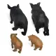 ♞In Stock Wholesale♞New Simulation Wild Boar Animal Model Set Solid Static Boar Wild Boar Pups Ornaments Scene Decoration Model Montessori Teaching Aids. 
