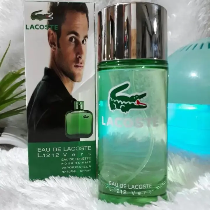 Indtægter Klimatiske bjerge temperament Lacoste Green Eau de Toilette Perfume for Men 125ml | Lazada PH