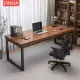 FINNA gaming table 140/120/100/80CM large desktop computer desk desktop simple carbon fiber home desk bedroom office game electronic gaming table work table waterproof and corrosion-resistant thickened metal steel tripod. 