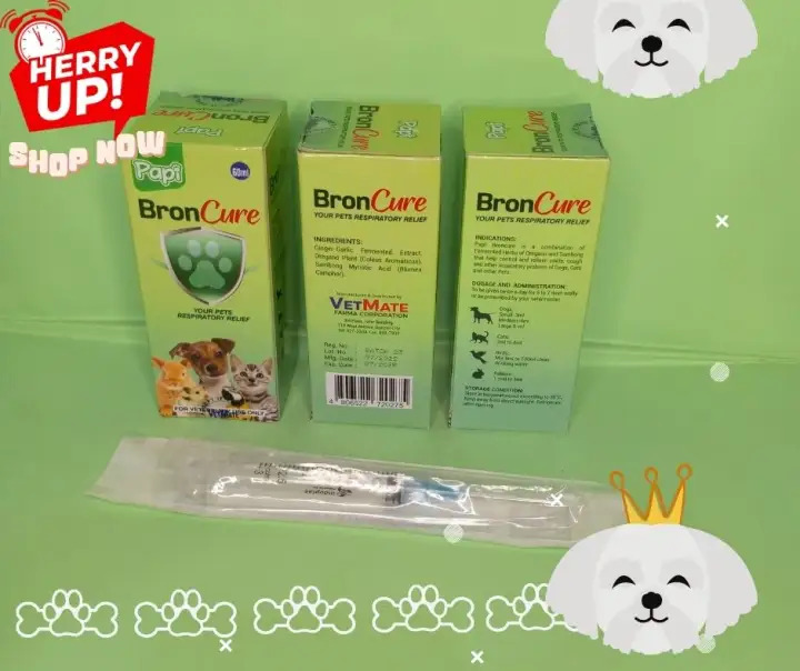 Broncure Syrup 60ml - BRONCURE with 1 FREE SYRINGE
