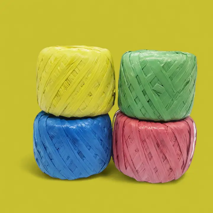 Colored Plastic Twine / Straw / Panali / 800g
