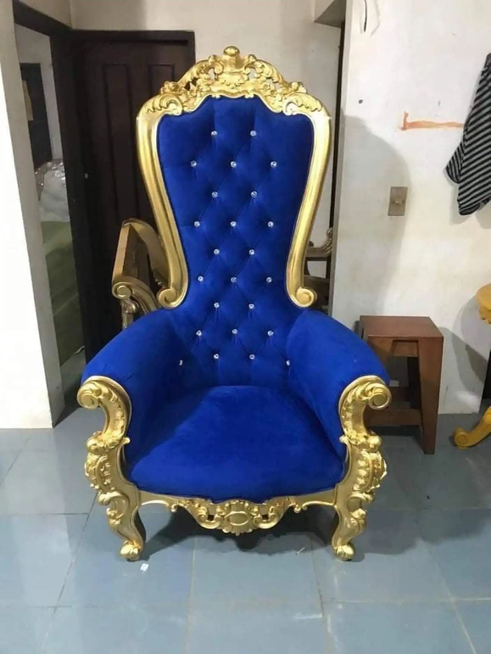 Single Throne Chair Accent Chair King Queen Chair Lazada Ph