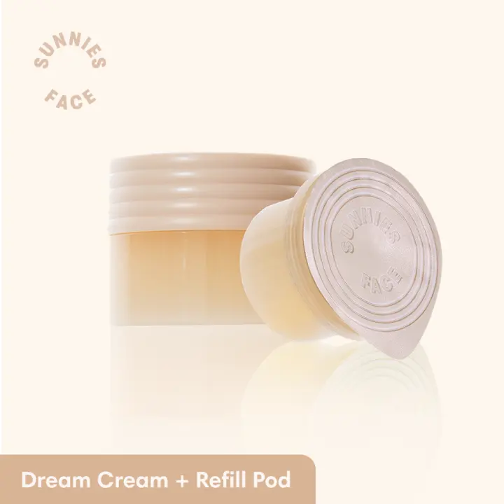 Sunnies Face Dream Cream + Refill Pod [Supercharged Hydrating Gel