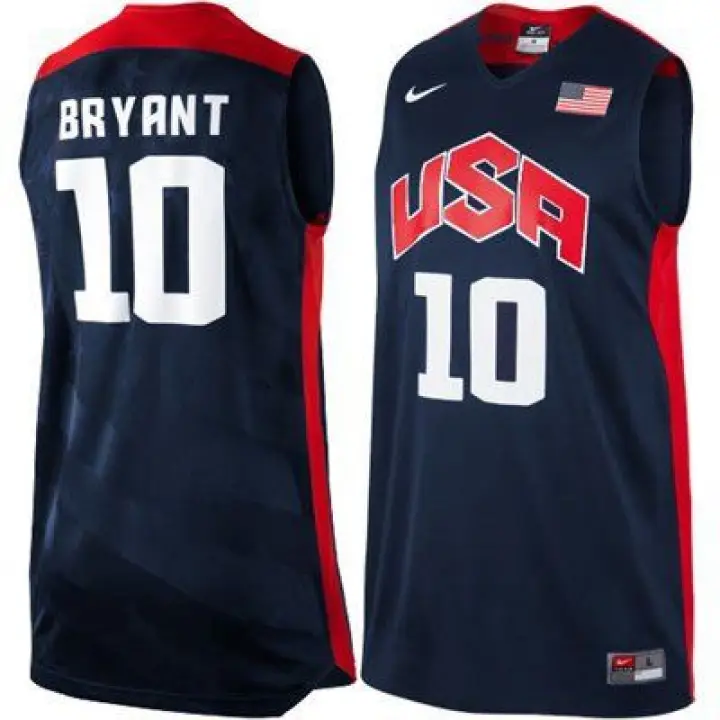 Kobe Bryant #10 Team USA Stitched Basketball Jersey