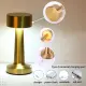 Keria LED Desk Lamp Rechargeable Dimmable Touch Table Light Simple Metal Table Lamp Bedroom Night Light Portable Eye Protection Soft Light. 