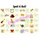 Spelling | Spell it out | Laminated Write and Wipe Mat for Kids. 