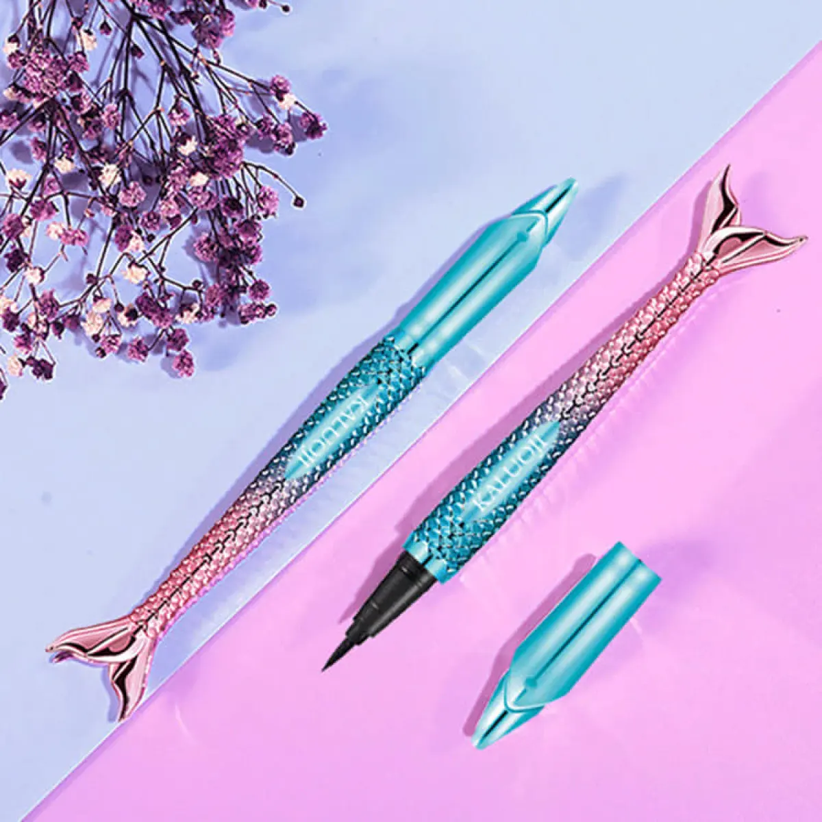 PHILLIPINES NO.1 TIKTOK HOTSALE MERMAID EYELINER PEN WATERPROOF NOT TO DIZZY STAR LINER EYELINER PEN