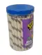 SUPERSTIX - WAFER STICK UBE FLAVOR with SUPER DOTS (pack of 2 jars x 330 grams). 