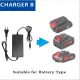 Fasting Plug 12V 18V 21V charger Universal e for Cordless tool battery Power Tool Charger Lithium Battery Charging Electric Drill Wrench Grinder Chainsaw. 