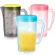 City Goods 1500ml Pitcher with 4 Cups Large High Quality Fiberglass Pitcher with fiberglass cup Juice Container. 