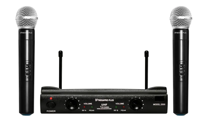 Megapro Plus Megasound MP-2000 Wireless Mic