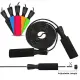 Adjustable Fitness Jump Rope With Bearing Improve Balance, Coordination, Flexibility, Core Strength- Z316. 