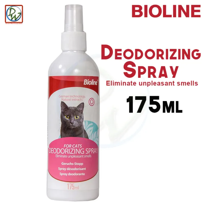 Bioline Deodorizing Spray For Cats Eliminate Unpleasant Smell 175ml Lazada Ph