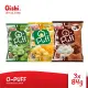 O-puff Marshmallows Assorted 3.5g x 24 (3 packs) [Chocolate, Mango, and Matcha | Rich & creamy]. 