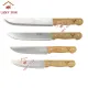 Profesional Kitchen Knife Stainless Steel Wooden Handle Chef's Knife Kitchen Knives Utility Knife Cooking Knives. 