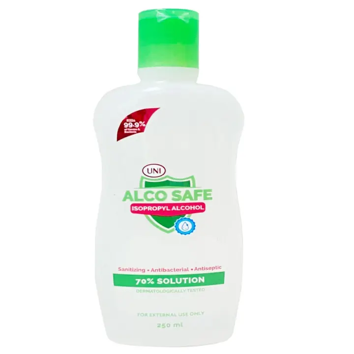 UNI ALCO SAFE 70% ISOPROPYL ALCOHOL 500ML