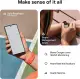 Fitbit Charge 6 Fitness Tracker with , GPS, Premium Membership, and Health Tools - Gold Case w/ Red Band, 1.04 Screen. 