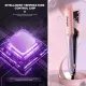 Dreepor  2 in 1 Portable Mini Straightening Iron Hair Curler Constant Temperature 4 Levels Adjustable Daily Straight Hair Styling Tools. 