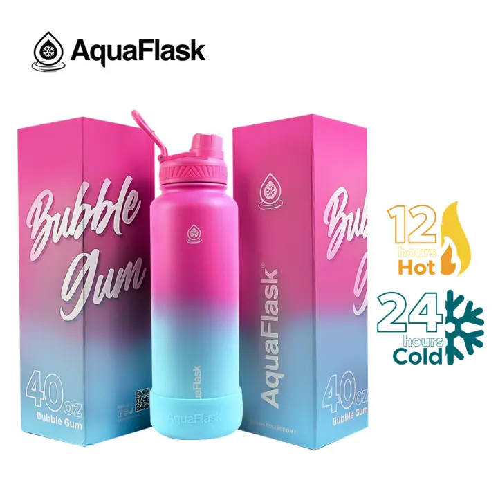 (PLEASE READ THE DESCRIPTION) AQUAFLASK (22oz/32oz/40oz) Wide mouth w ...