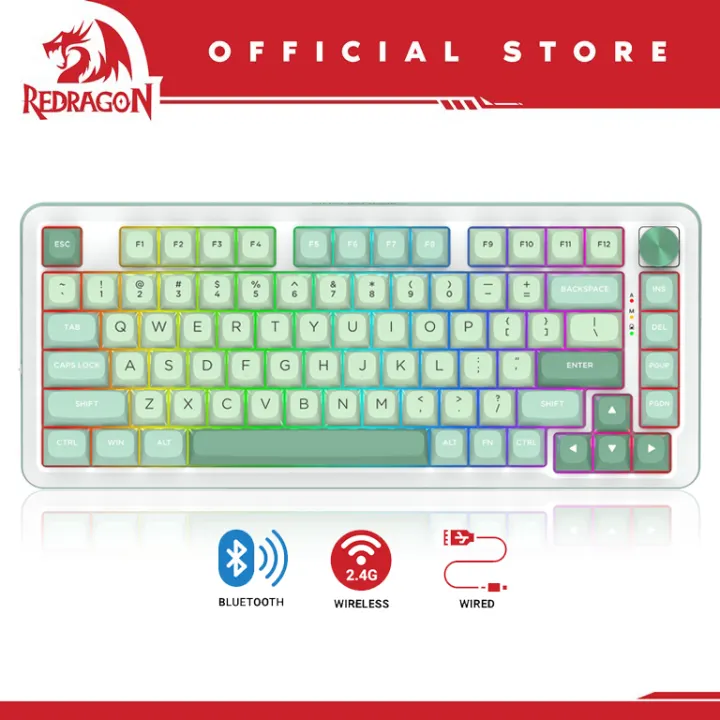 Redragon K681MG-RGB-PRO CYRUS PRO 75% Layout Wireless Gasket Mounted Gaming Mechanical Keyboard